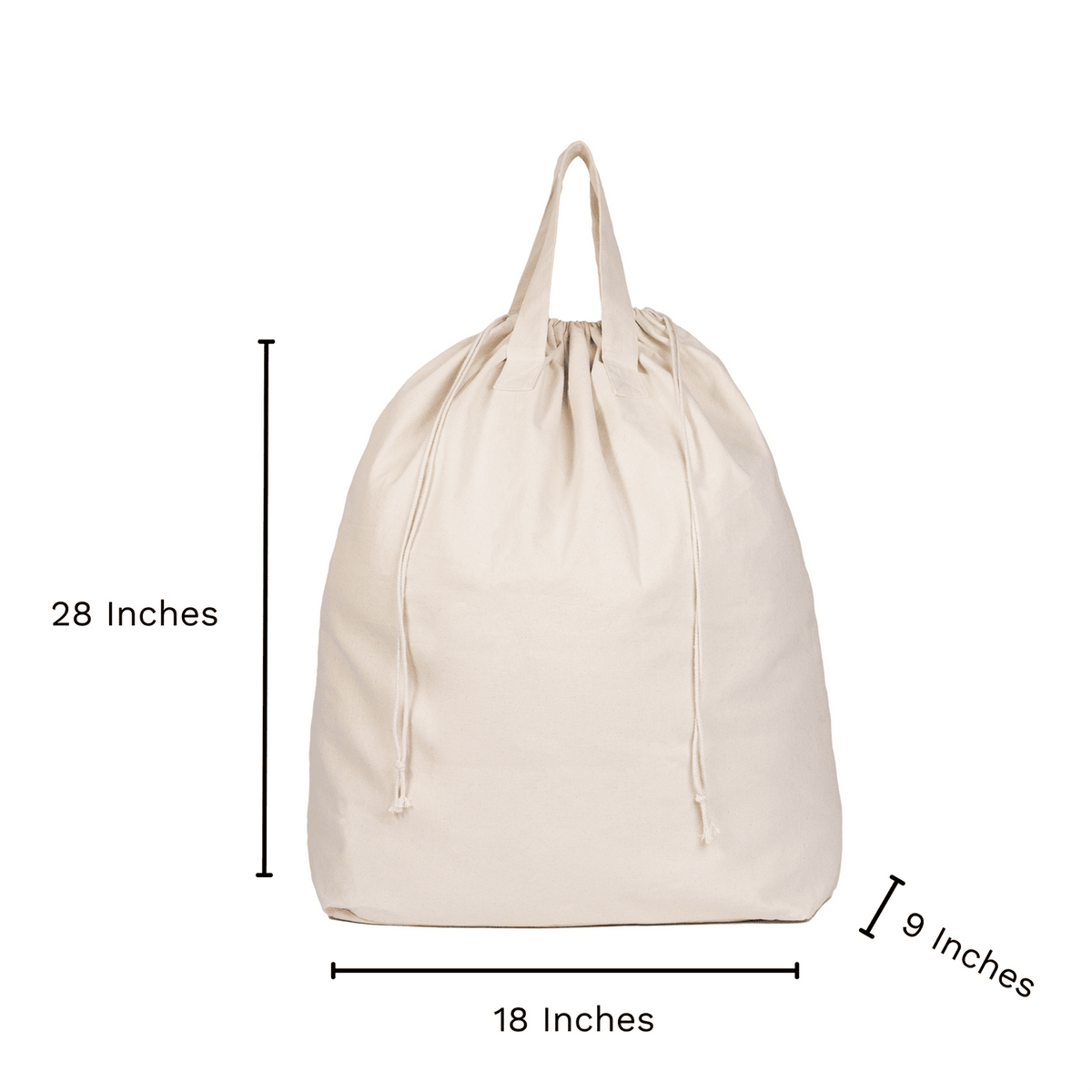 Organic Cotton Canvas Laundry Bag