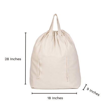 Organic Cotton Canvas Laundry Bag