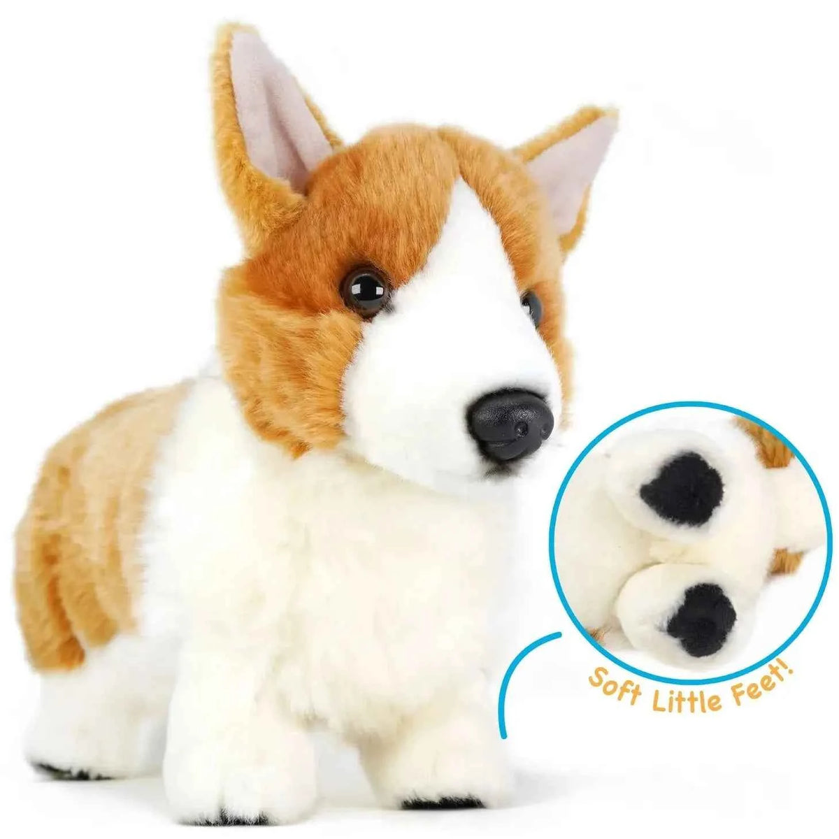 Carlotta the Dancing Corgi 14" Plush — Pet Friend with Story