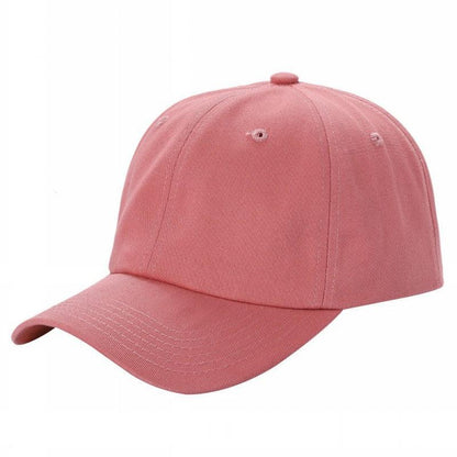 Cotton Dad Hat – Solid 6-Panel Adjustable Cap | 32 Colors - Niksstuff