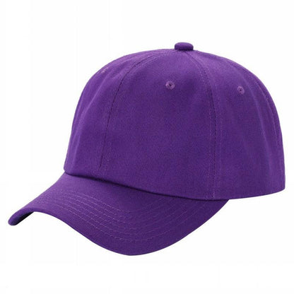 Cotton Dad Hat – Solid 6-Panel Adjustable Cap | 32 Colors - Niksstuff