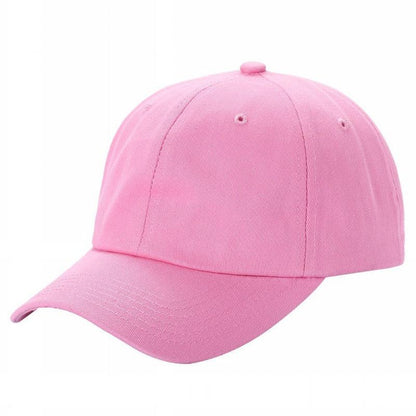 Cotton Dad Hat – Solid 6-Panel Adjustable Cap | 32 Colors - Niksstuff