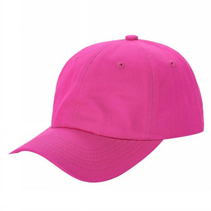 Cotton Dad Hat – Solid 6-Panel Adjustable Cap | 32 Colors - Niksstuff