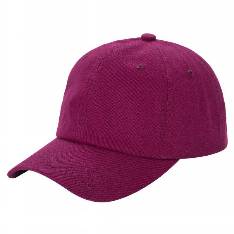 Cotton Dad Hat – Solid 6-Panel Adjustable Cap | 32 Colors - Niksstuff