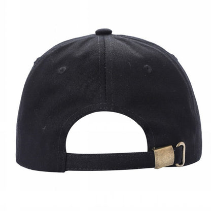 Cotton Dad Hat – Solid 6-Panel Adjustable Cap | 32 Colors - Niksstuff