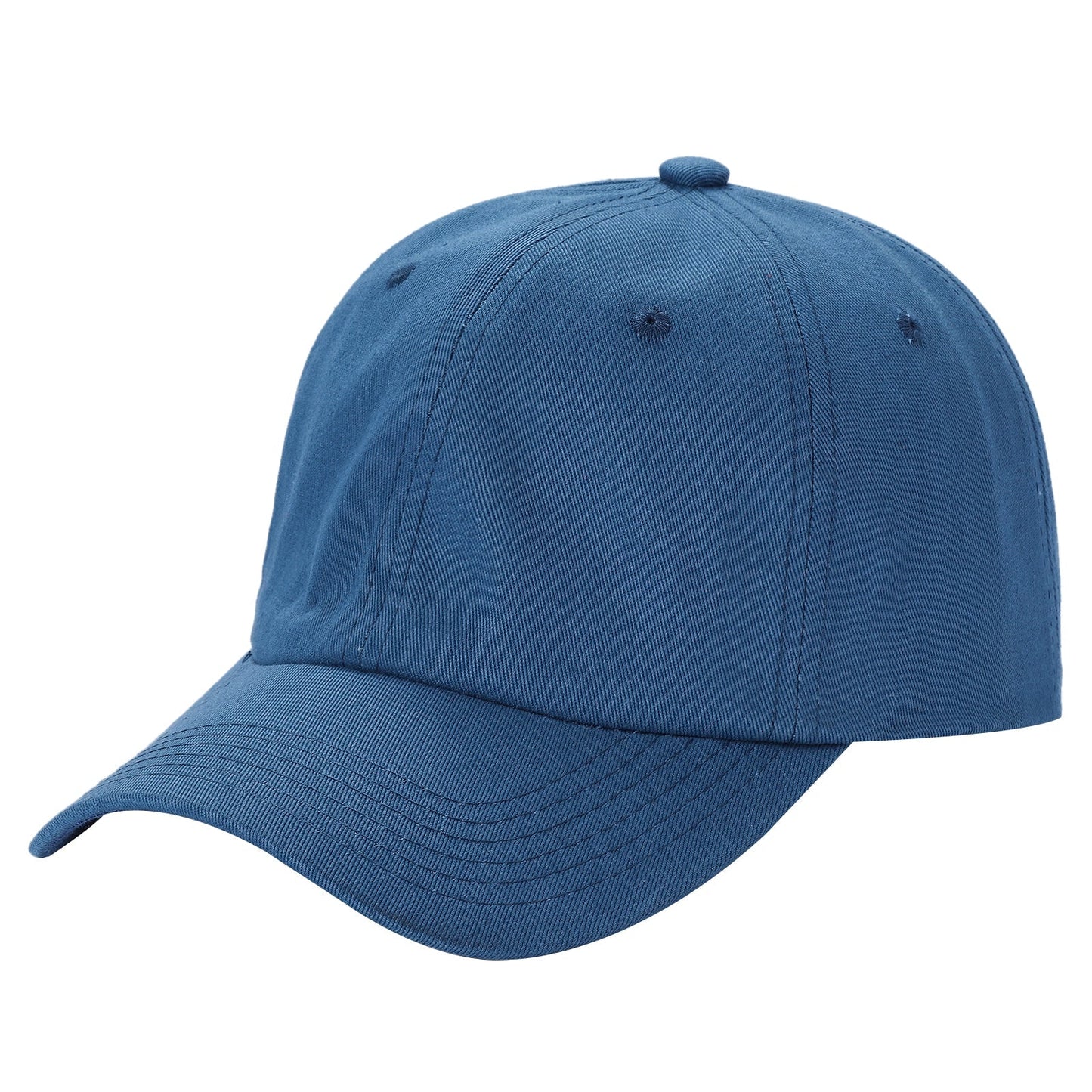 Cotton Dad Hat – Solid 6-Panel Adjustable Cap | 32 Colors - Niksstuff