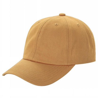 Cotton Dad Hat – Solid 6-Panel Adjustable Cap | 32 Colors - Niksstuff