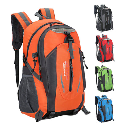 36L Outdoor Backpack | Water-Repellent Nylon | Ergonomic | 373g | iNova | Orange
