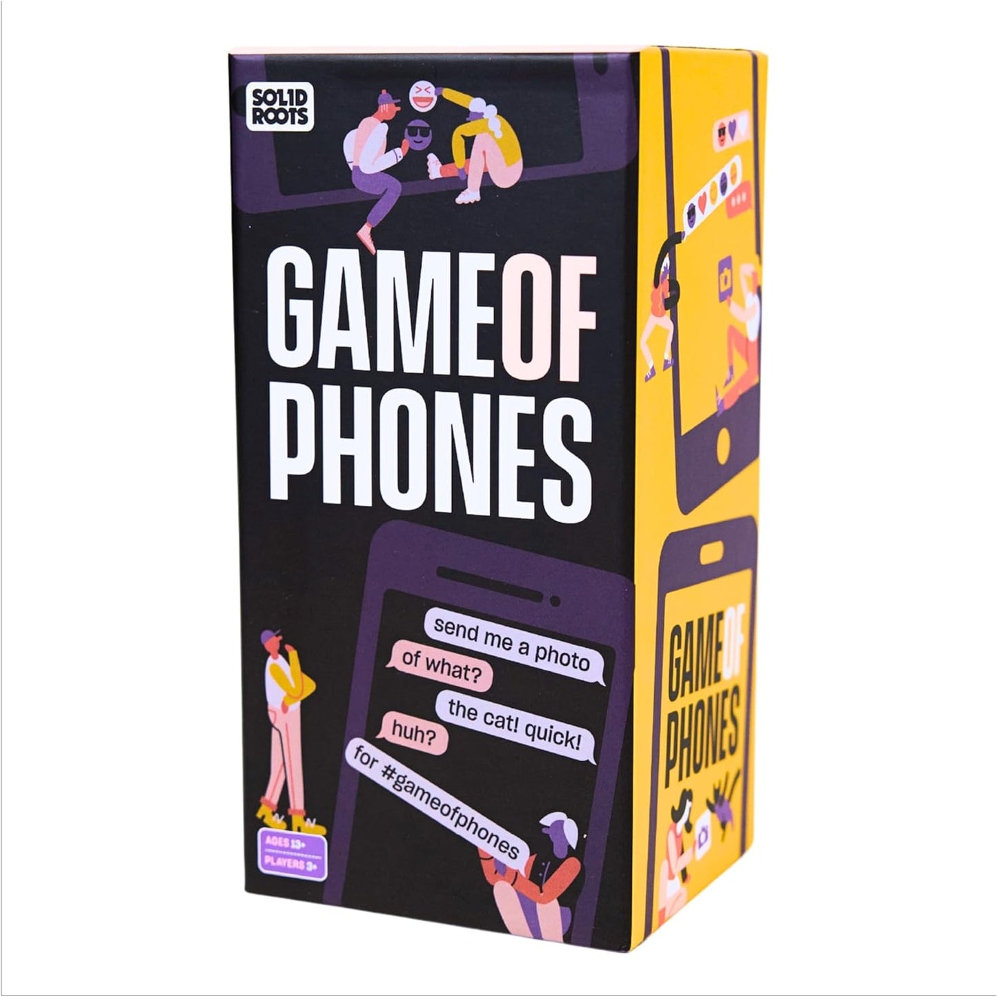 Game of Phones – Smartphone Card Game | 3+ Players, Ages 13+
