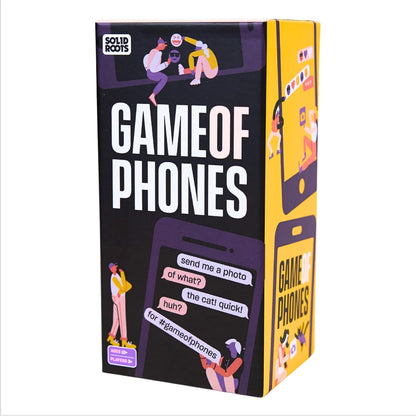 Game of Phones – Smartphone Card Game | 3+ Players, Ages 13+