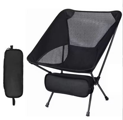 River Country Gear Foldable Camp Chair with Cup Holder – Lightweight, Weather-Resistant, 1.5 lbs