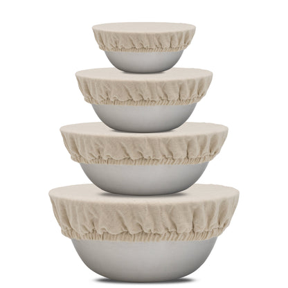 Reusable Linen Cloth Bowl Covers