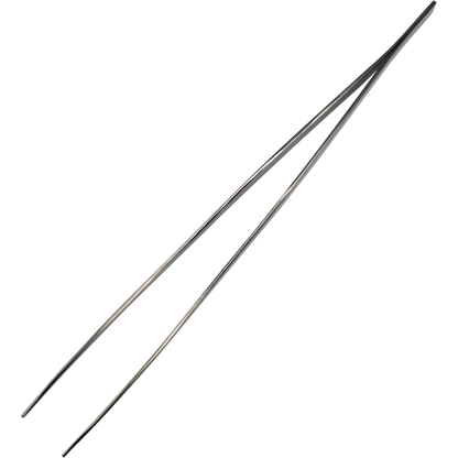 Cocktailier Garnish Tongs – 11.8" Black Stainless Steel Bar Tweezers