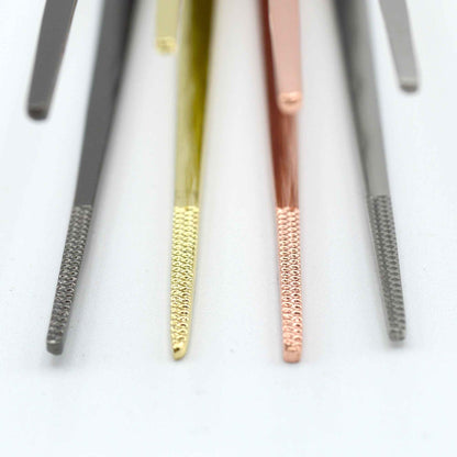 Cocktailier Garnish Tongs – 11.8" Black Stainless Steel Bar Tweezers