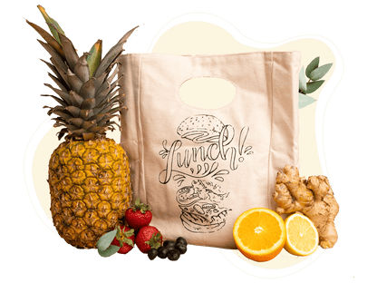 Organic Cotton Canvas Lunch Bag