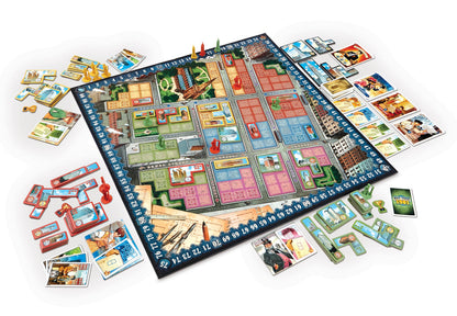 New York 1901 Board Game – Territory Control & City Building | 2-4 Players, Ages 8+
