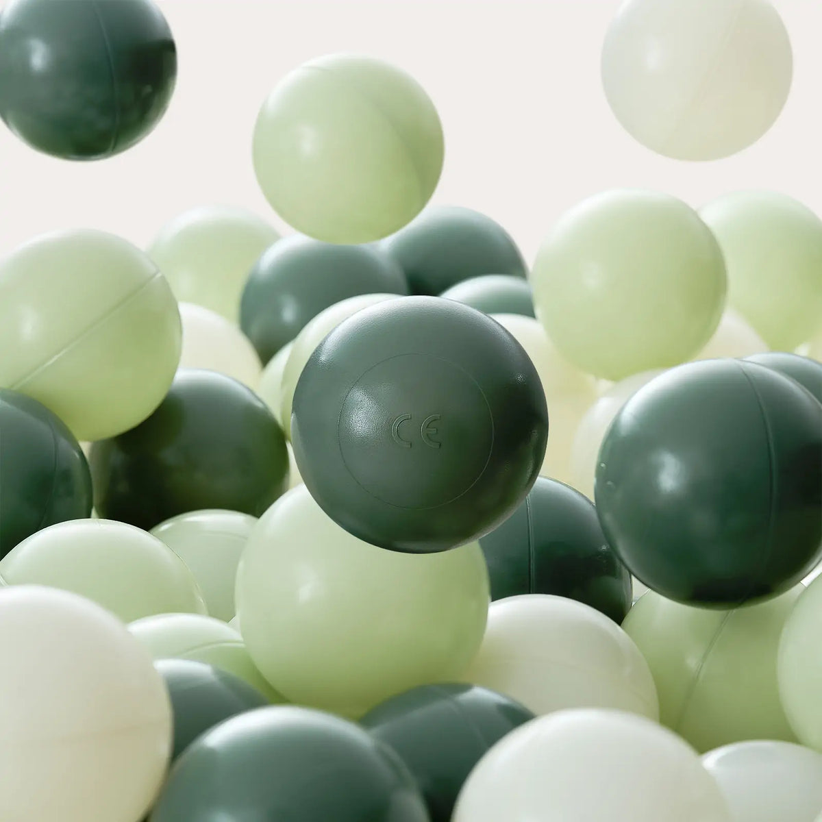 Tiny Land Ocean Balls, 200-Piece Set – Neutral Tones