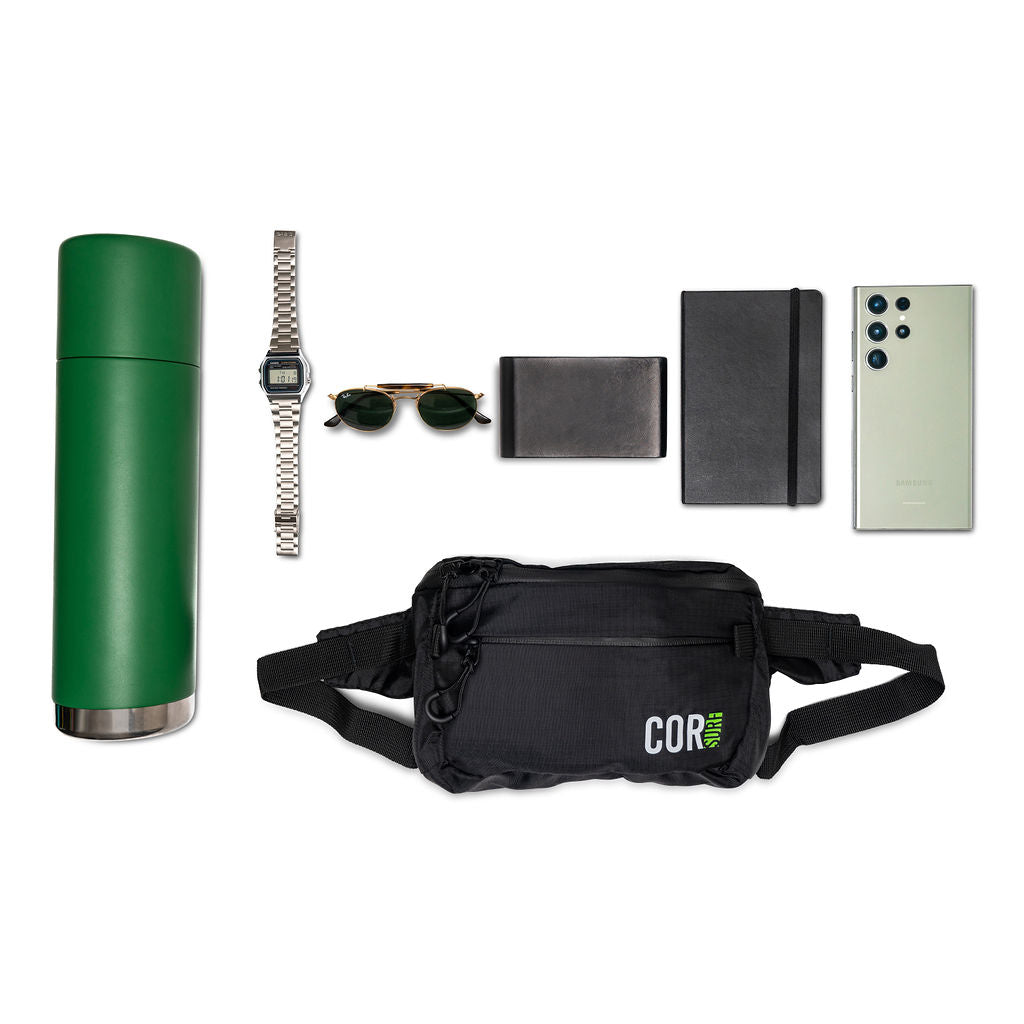 COR Surf Daily Hip Pack | 1L Cross-Body Fanny Pack | Water-Resistant - Niksstuff