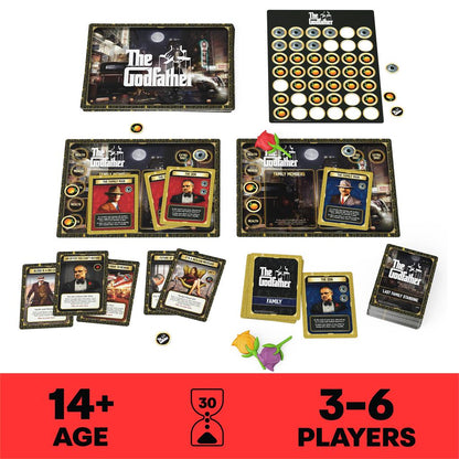 The Godfather Last Family Standing Card Game – 3-6 Players, Ages 14+