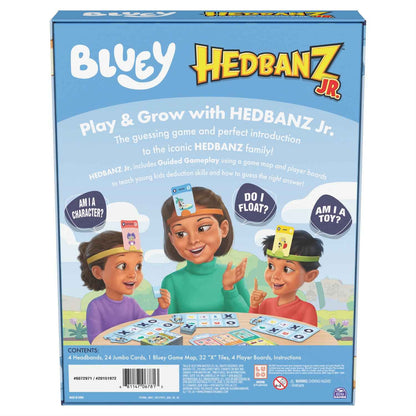Bluey HedBanz Jr. Picture Guessing Board Game | 2–4 Players | Ages 5+