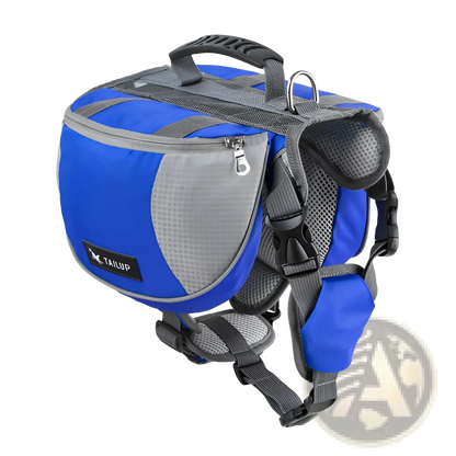 Dog Backpack | Oxford Cloth | Reflective Stripes | Adjustable | S, M or L | 4 Colors