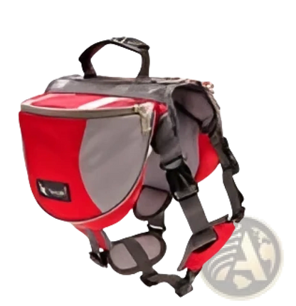 Dog Backpack | Oxford Cloth | Reflective Stripes | Adjustable | S, M or L | 4 Colors