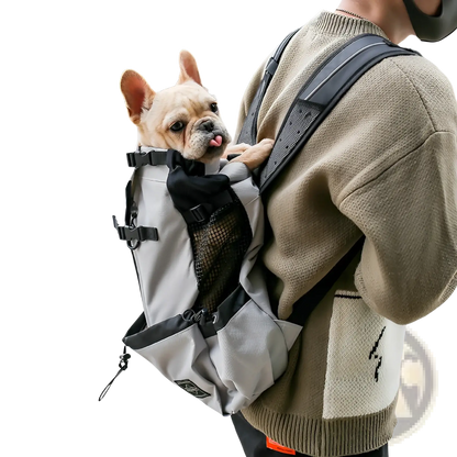 Dog Carrier Backpack | Portable Mesh Travel Bag | 6 Colors | S–XL | Breathable Mesh Panels | ARBA Global - Niksstuff