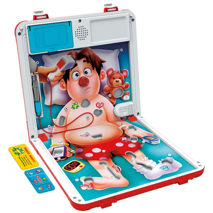 Operation Electronic Board Game with Carrying Case by Hasbro – Ages 6+