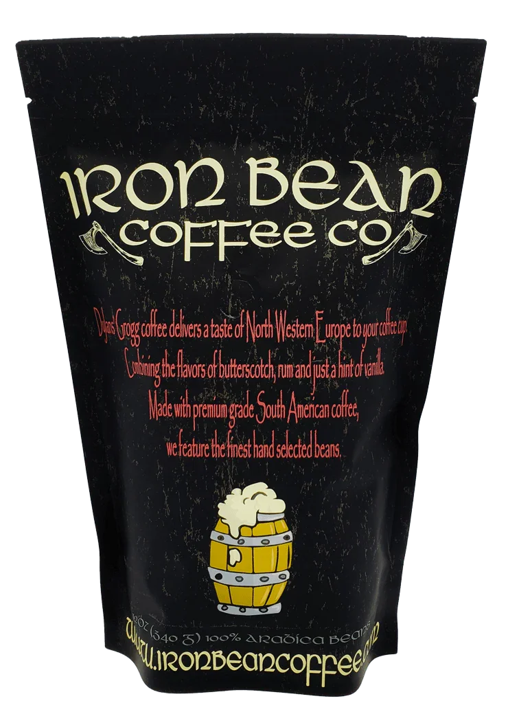 Dylan's Grogg | Highlander Grogg Flavored Coffee | 12oz | Whole Bean or Drip Grind | Iron Bean Coffee Company - Niksstuff