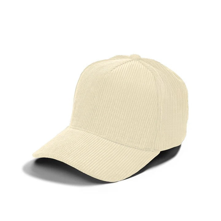 5-Panel Corduroy Snapback Cap | 12 Colors - Niksstuff