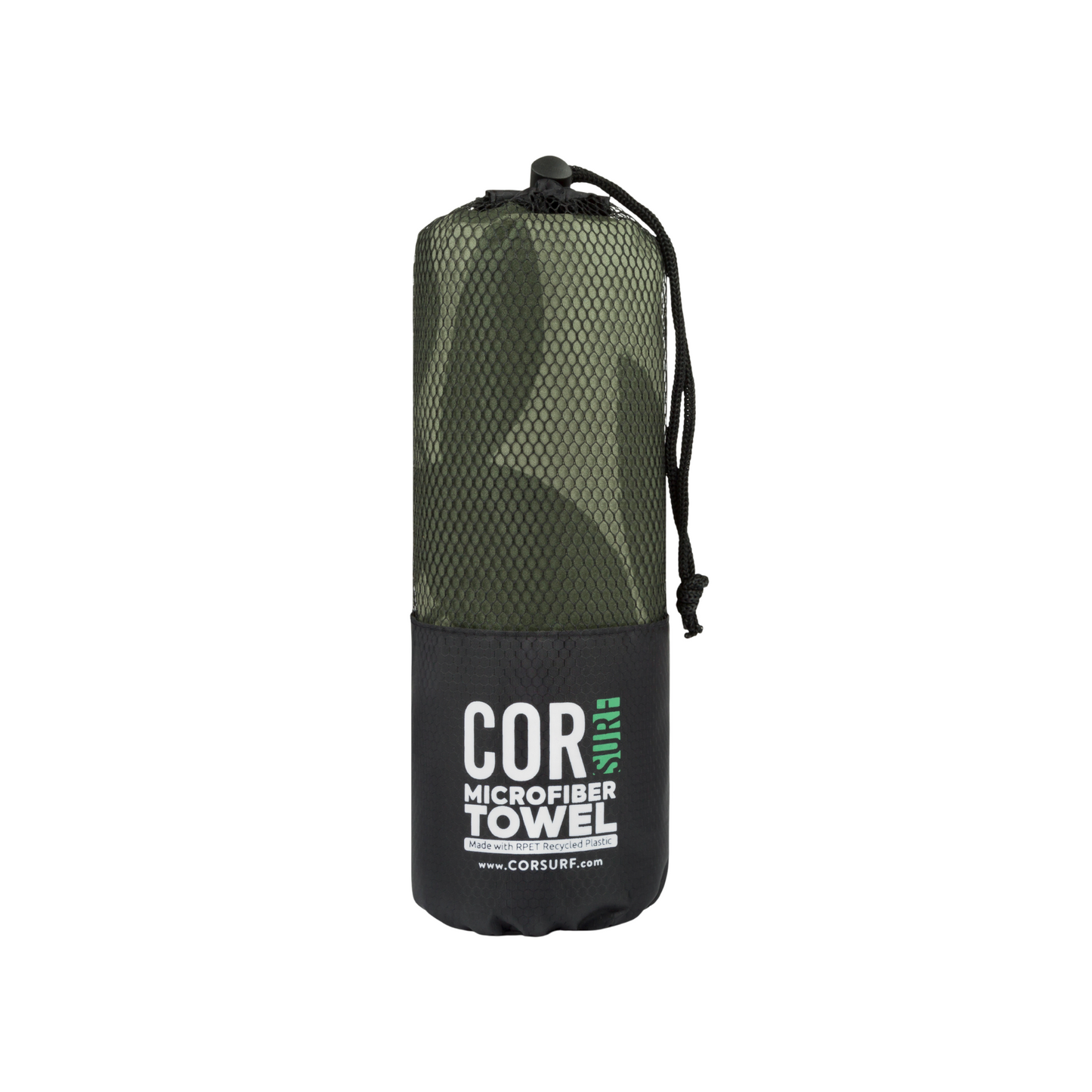 Quick-Dry Eco Travel Towel | Recycled RPET Microsuede | COR Surf - Niksstuff