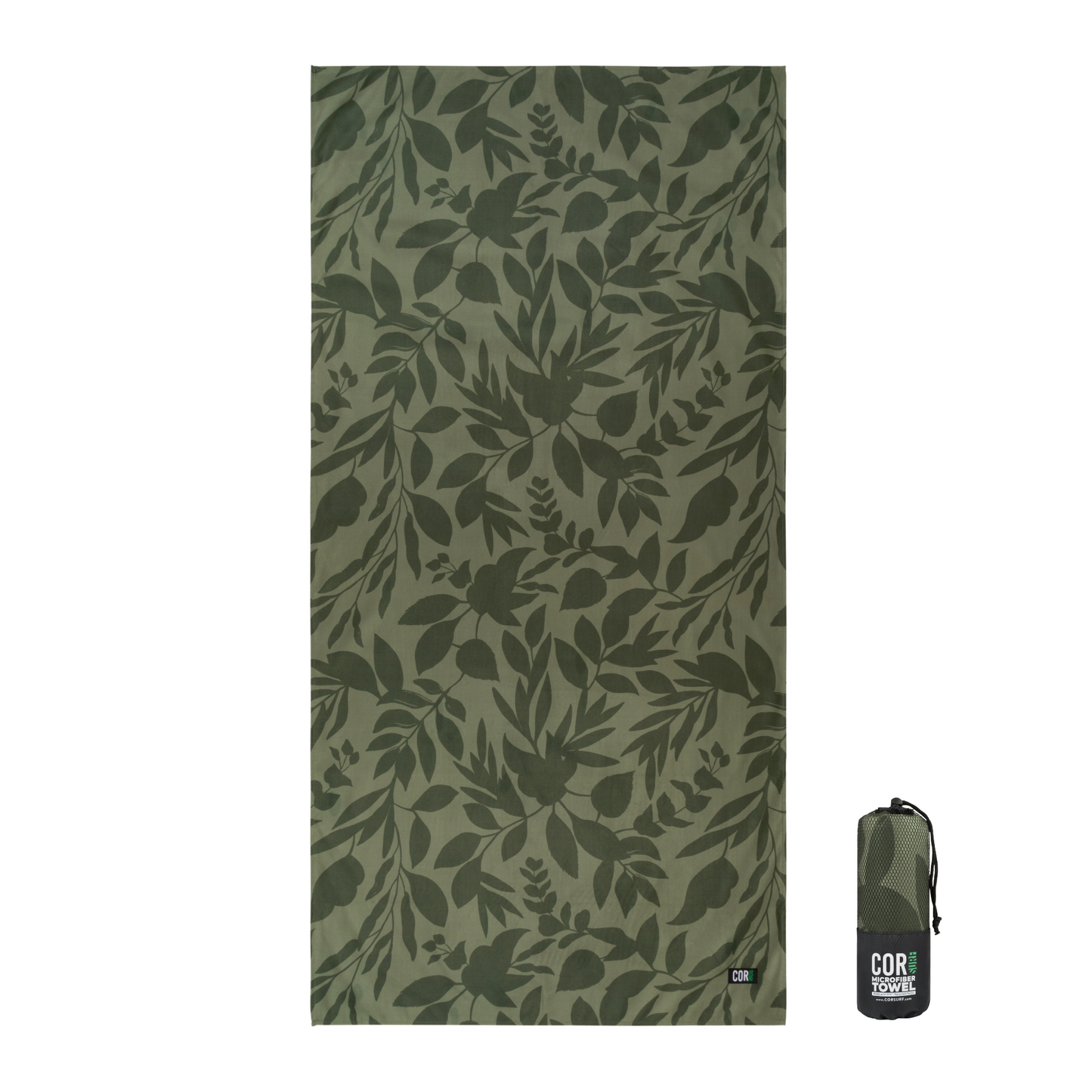 Quick-Dry Eco Travel Towel | Recycled RPET Microsuede | COR Surf - Niksstuff