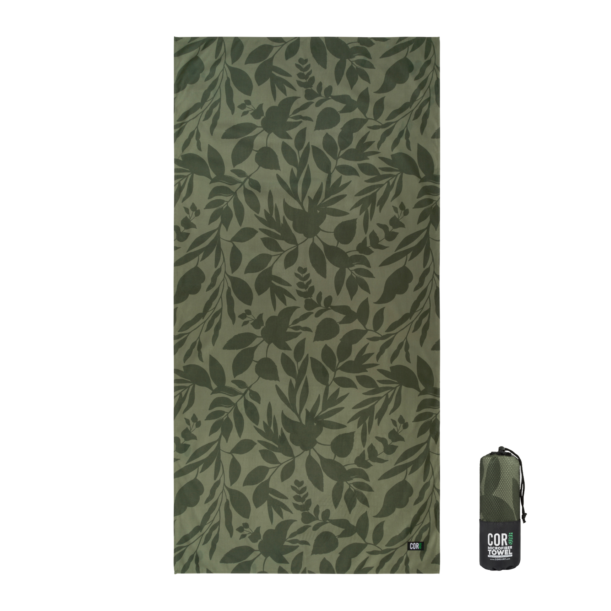 Quick-Dry Eco Travel Towel | Recycled RPET Microsuede | COR Surf - Niksstuff