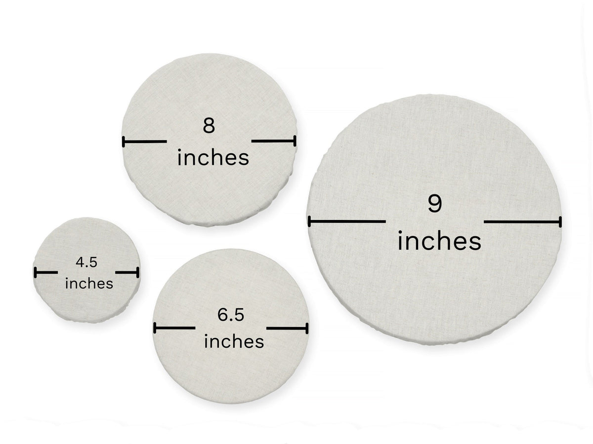 Reusable Linen Cloth Bowl Covers