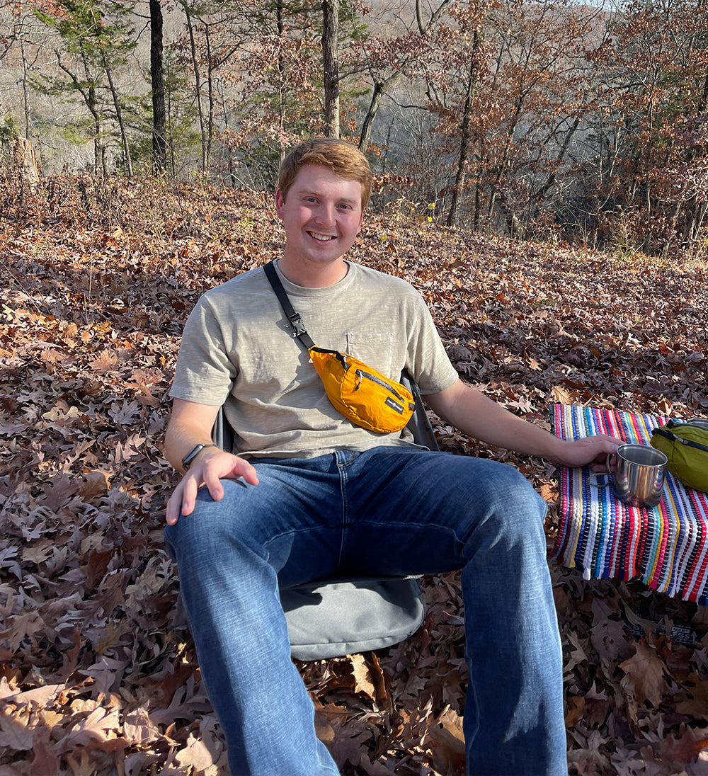Pike Trail Fanny Pack | Water-Resistant | Hiking & Running | Orange Flame or Green Mantis