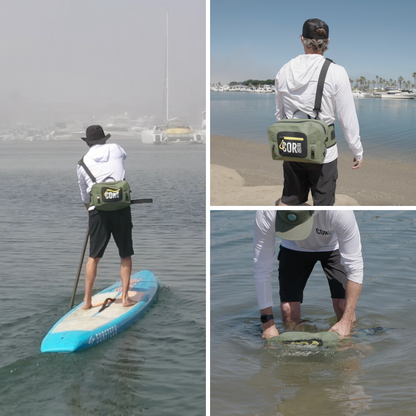 Molokai 8L Waterproof Lumbar Pack | Free IPX8 Phone Case | COR Surf - Niksstuff