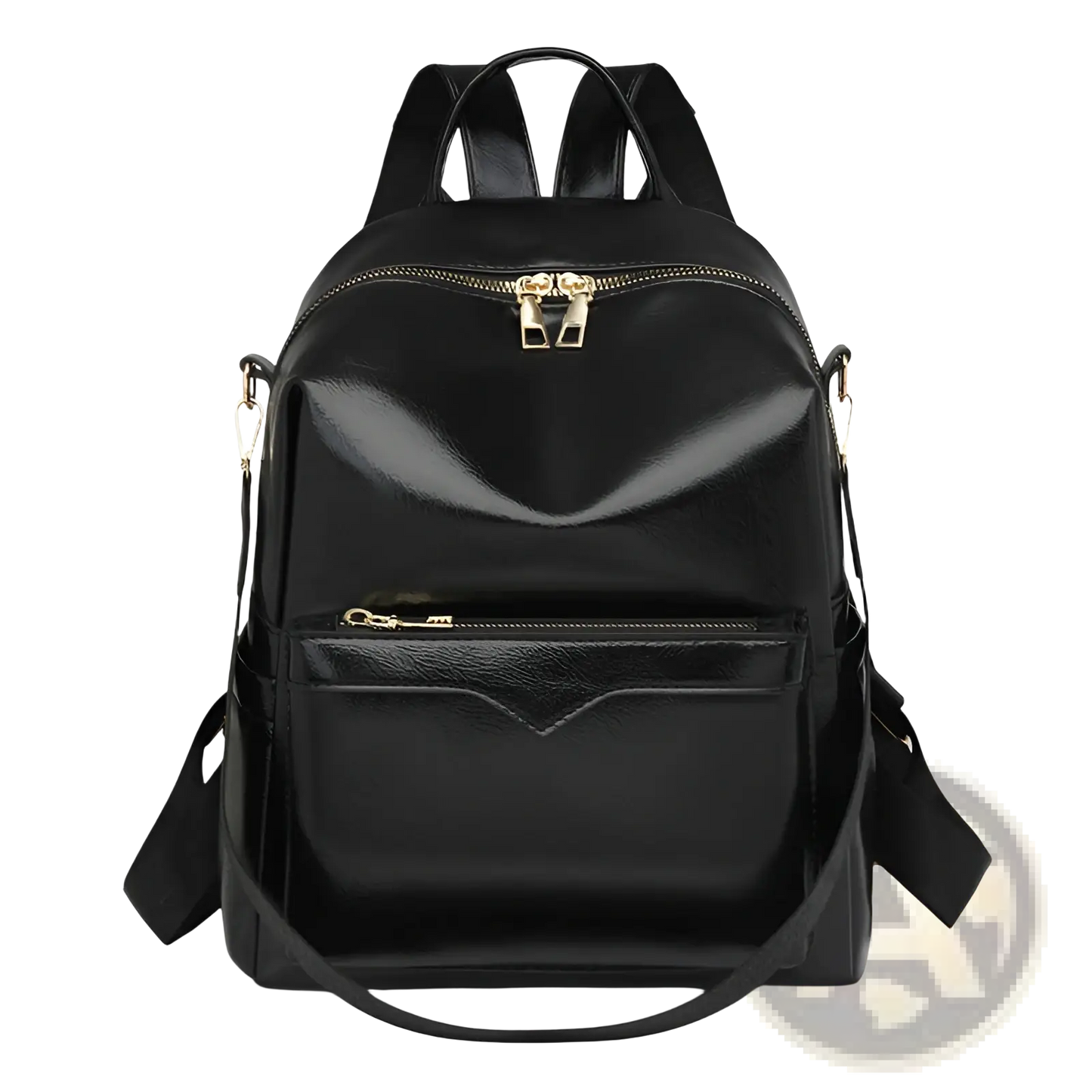 Women's Faux Leather Large Capacity Commuter Backpack | PU Leather | 4 Colors
