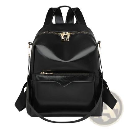 Women's Faux Leather Large Capacity Commuter Backpack | PU Leather | 4 Colors