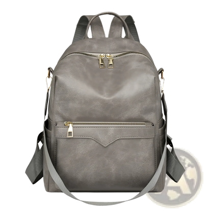 Women's Faux Leather Large Capacity Commuter Backpack | PU Leather | 4 Colors