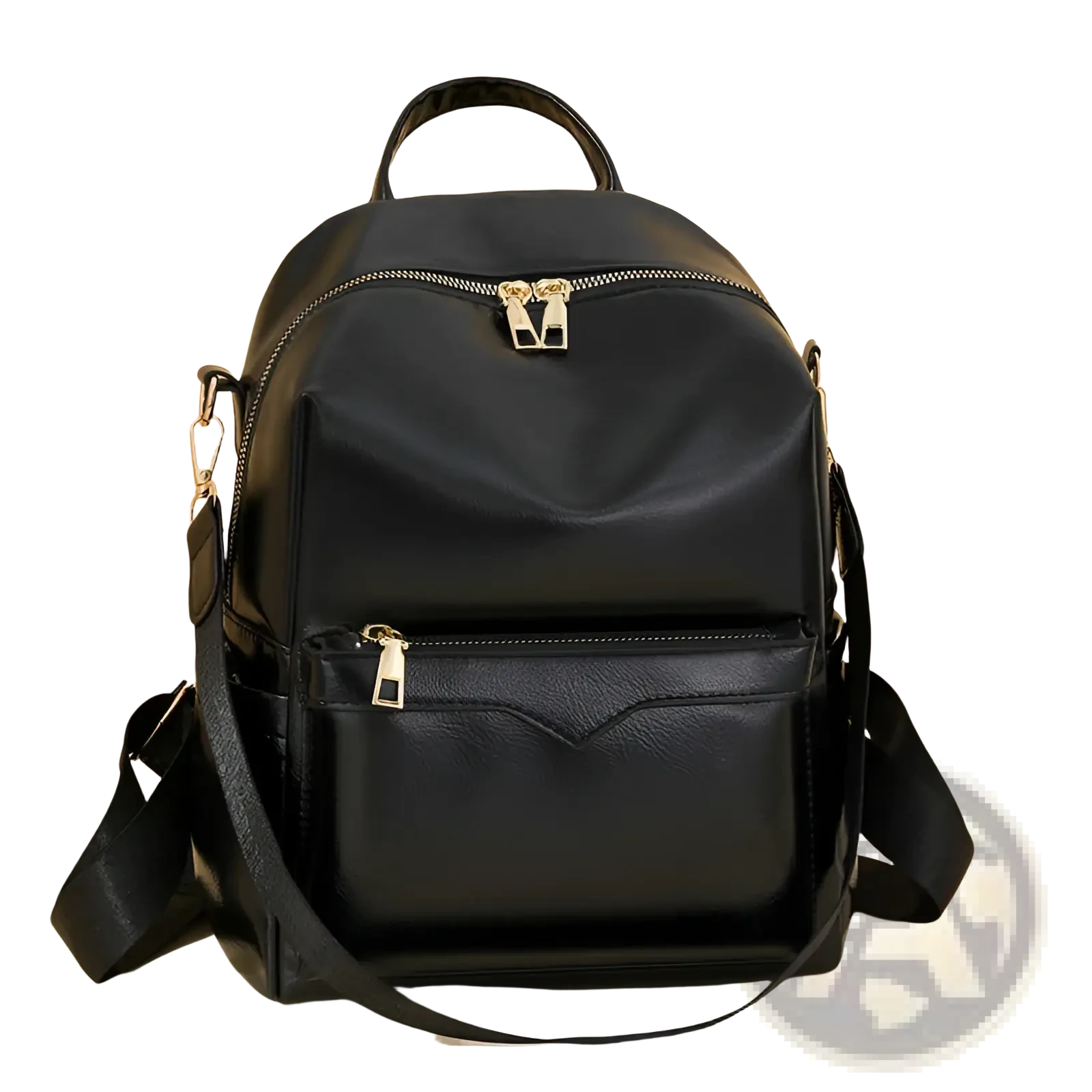 Women's Faux Leather Large Capacity Commuter Backpack | PU Leather | 4 Colors