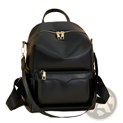 Women's Faux Leather Large Capacity Commuter Backpack | PU Leather | 4 Colors