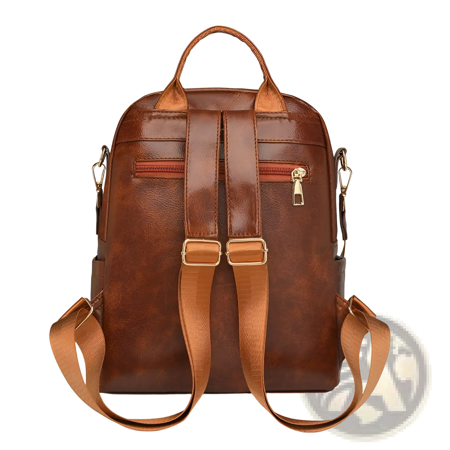 Women's Faux Leather Large Capacity Commuter Backpack | PU Leather | 4 Colors
