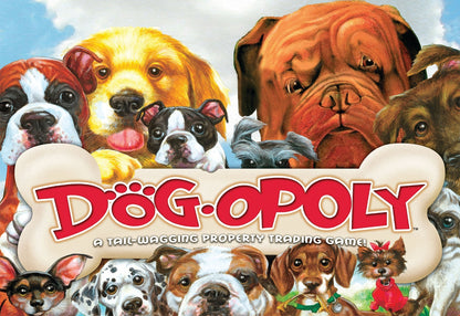 Dog-Opoly Board Game – Dog-Themed Monopoly-Style Game | 2-6 Players, Ages 8+