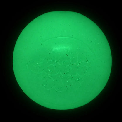 SodaPup Glow in the Dark Glitter Ball 2-Pack Dog Toy - 2.5"