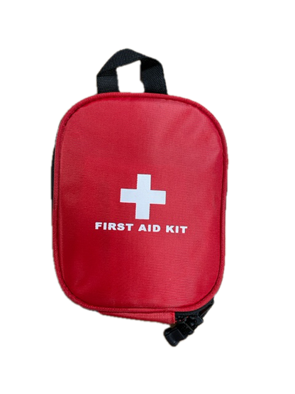 River Country Gear First Aid Kit – Compact Red Case for Home, Vehicle & Outdoor Use