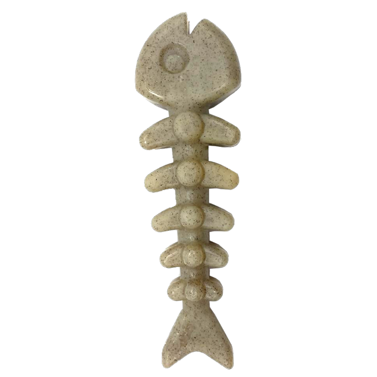 SodaPup Fish Bone Nylon Chew Toy for Aggressive Chewers | USA Made - Niksstuff