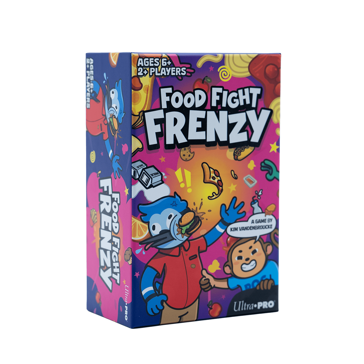 Food Fight Frenzy Fast-Paced Family Board Game - 2-6 Players