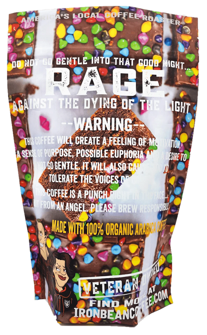Fudge Brownie Flavored Coffee | 12oz | Medium Roast | Whole Bean or Drip Grind | Iron Bean Coffee Company - Niksstuff