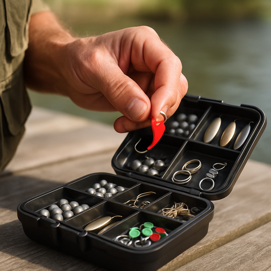 188-Piece Fishing Kit | Jig Hooks, Weights, Spoons & Swivels | Tackle Box | LakeForest