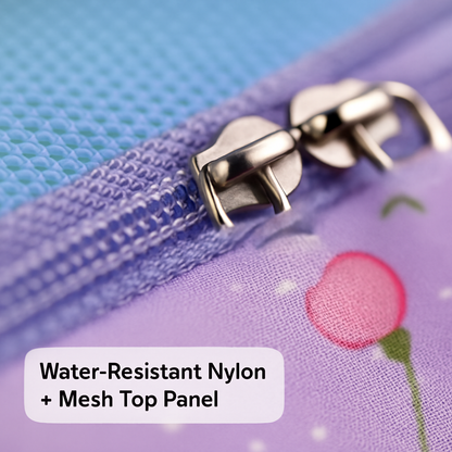9-Piece Packing Cube Set | Water-Resistant | Mesh Top | Two-Way Zippers | 8 Colors